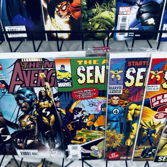 New Avengers 1-10 & 5 8-10 Age Of Sentry Variant Lot 1st Illuminati Maria Hill - Picture 5 of 8